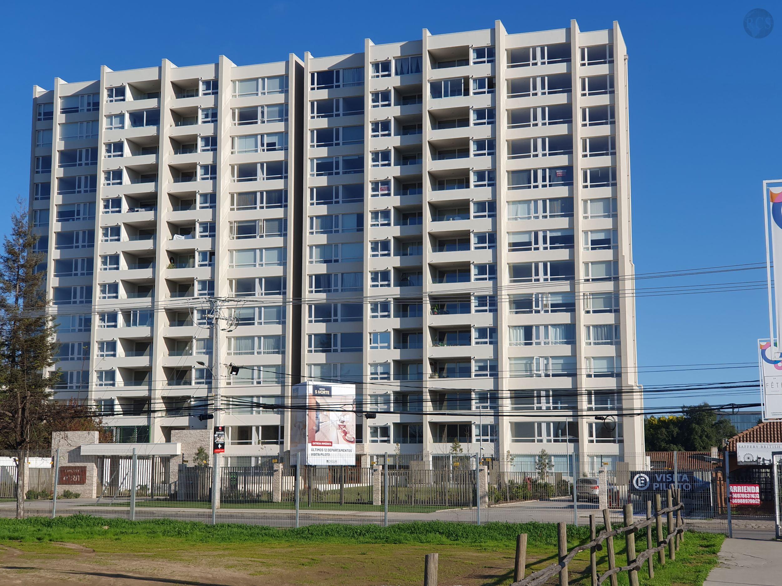 Arriendo departamento 3 dormitorios, Edificio 5 norte