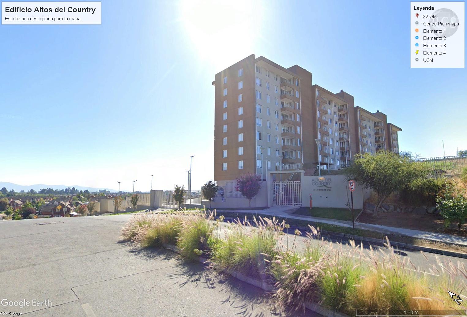 En venta  departamento en edificio Altos del Country